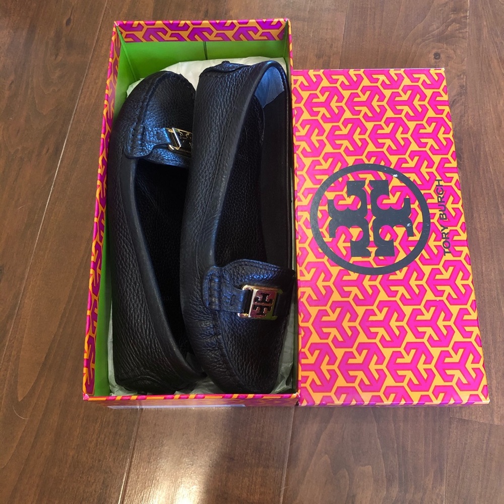 Tory Burch Flats (Kendrick Tumbled Leather)